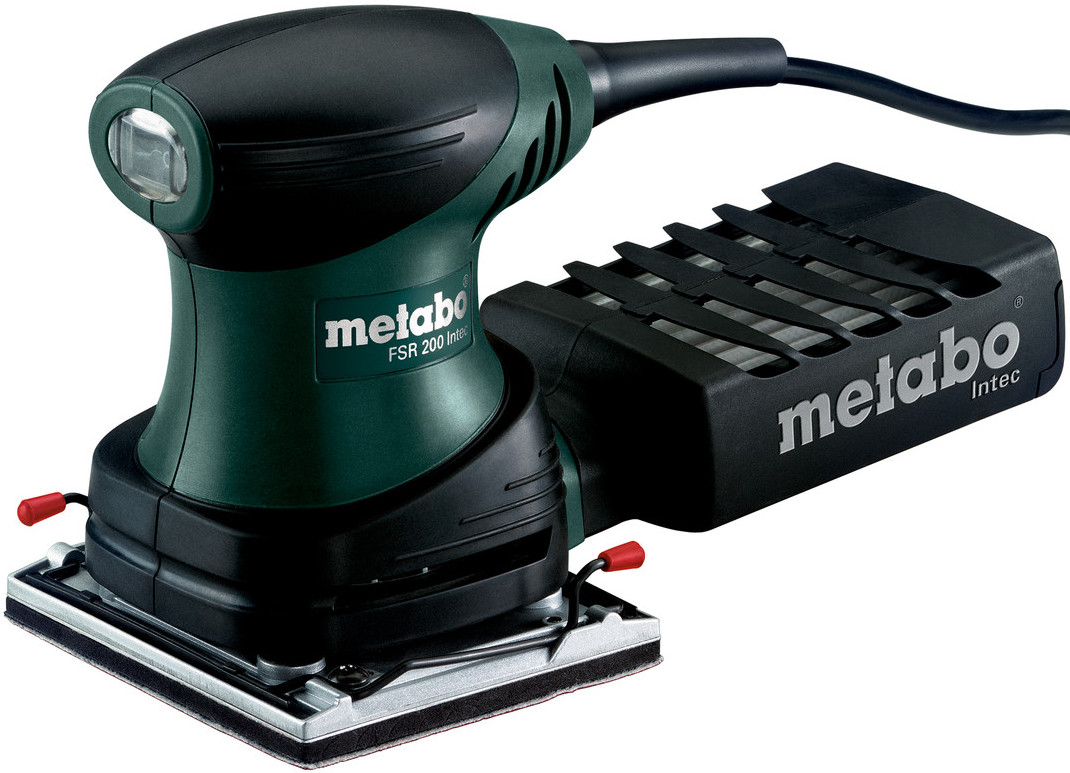 Metabo Palm Sander 114x102mm, 26000opm, 200W, 1.3kg FSR200 Intec